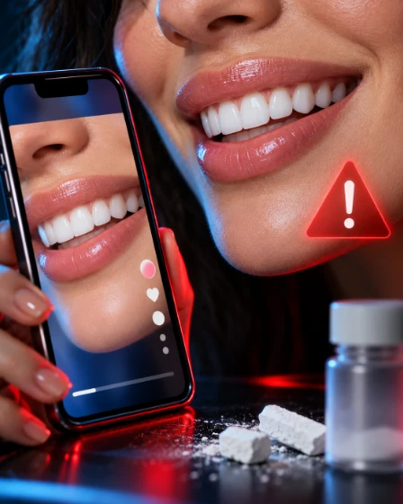 «Голливудская улыбка за 50 рублей»: Новый бьюти-тренд из TikTok массово разрушает зубы подростков